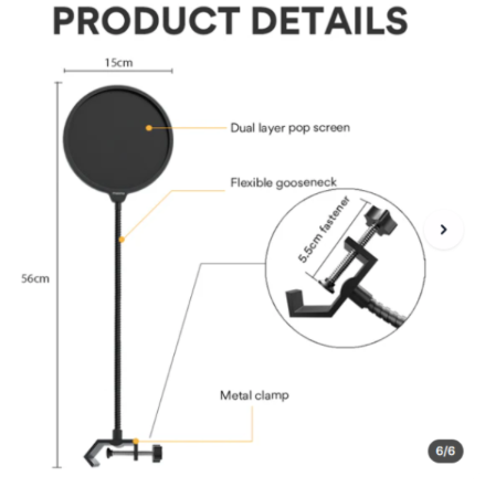 POP FILTER - ANTIPOP - Maono
